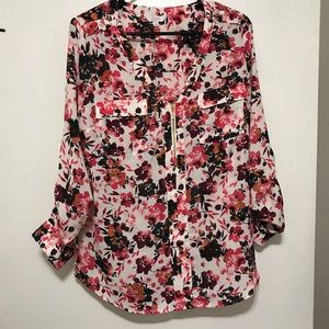Floral dress shirt