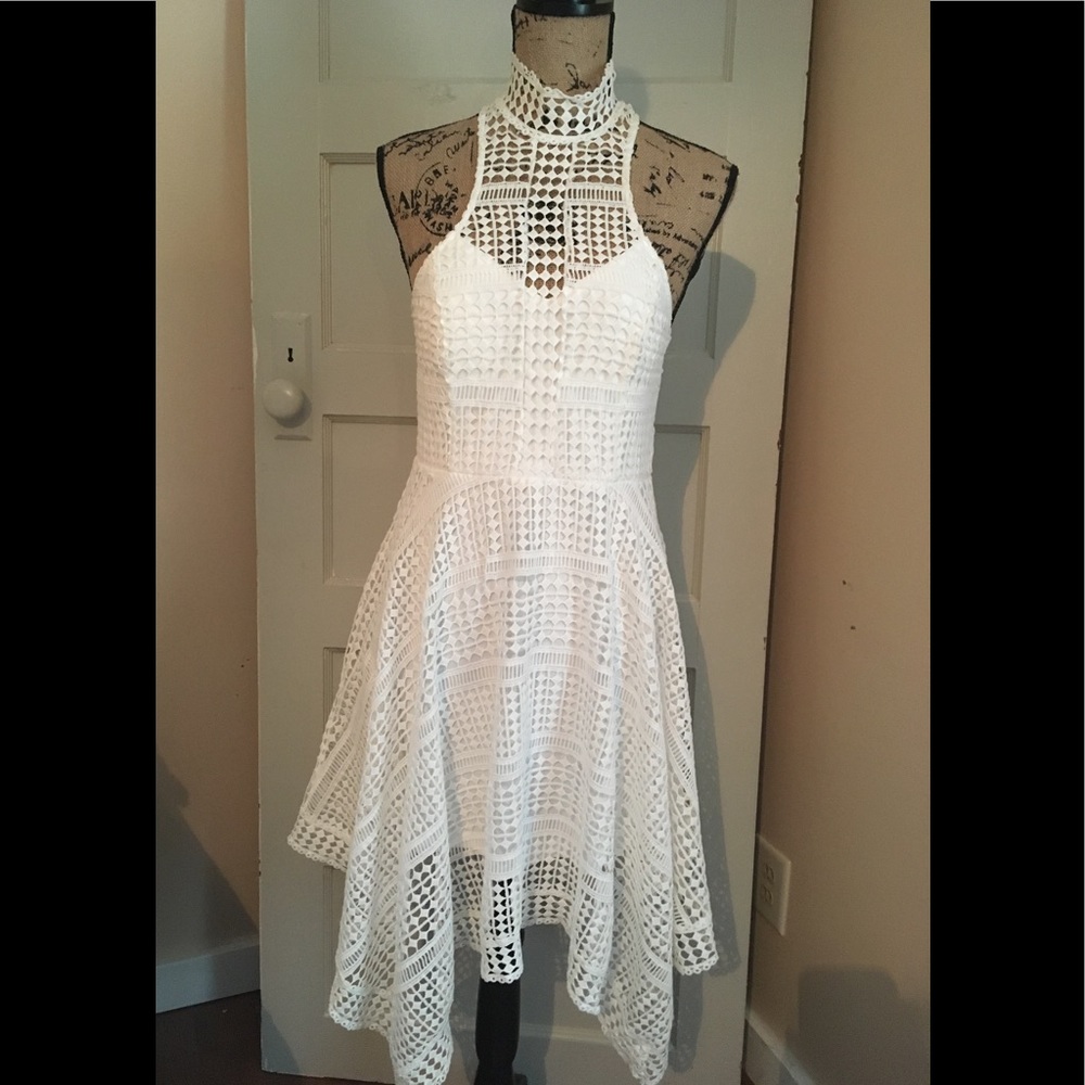 Boutique "Show Stopper" white dress.