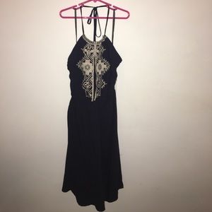 Navy blue dress