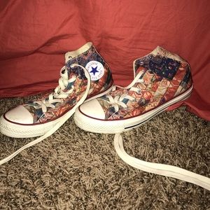 Barley been worn hipster Converse