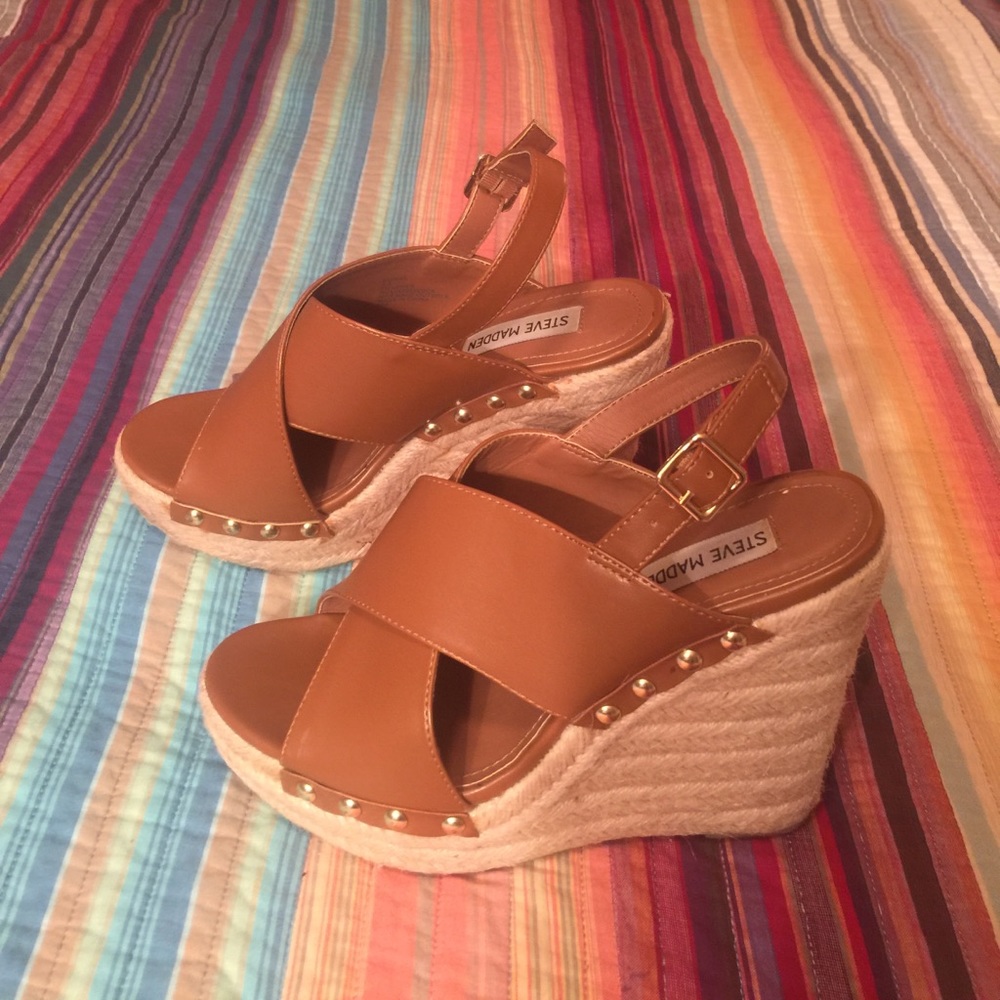 Cute Steve Madden Wedges! Like New!