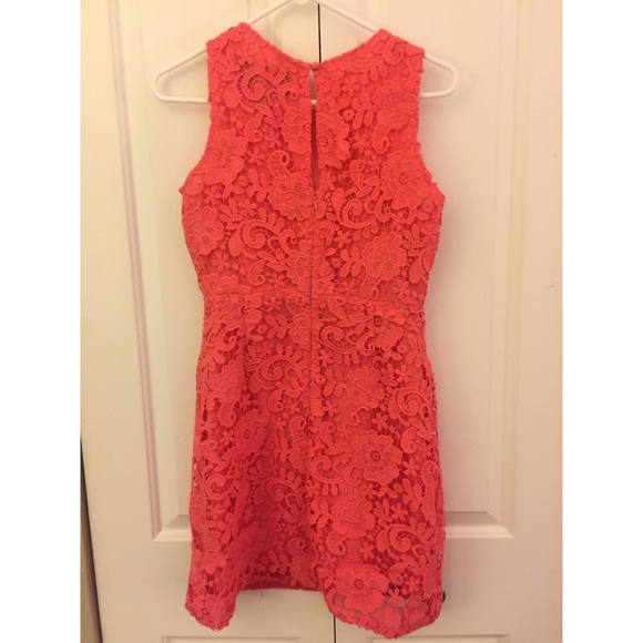 J. Crew Pink Lace Dress - Picture 2 of 5