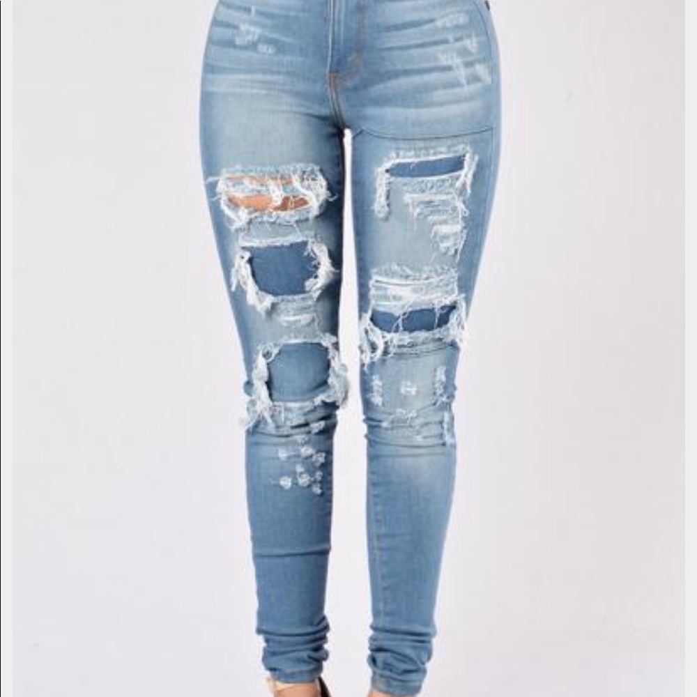 Fashion nova always winning jeans