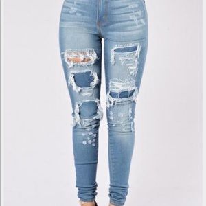 Fashion nova always winning jeans