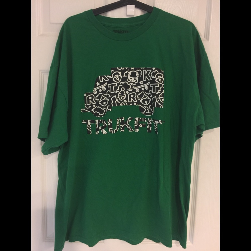 Men's Trukfit Shirt 2xl, EUC, Green
