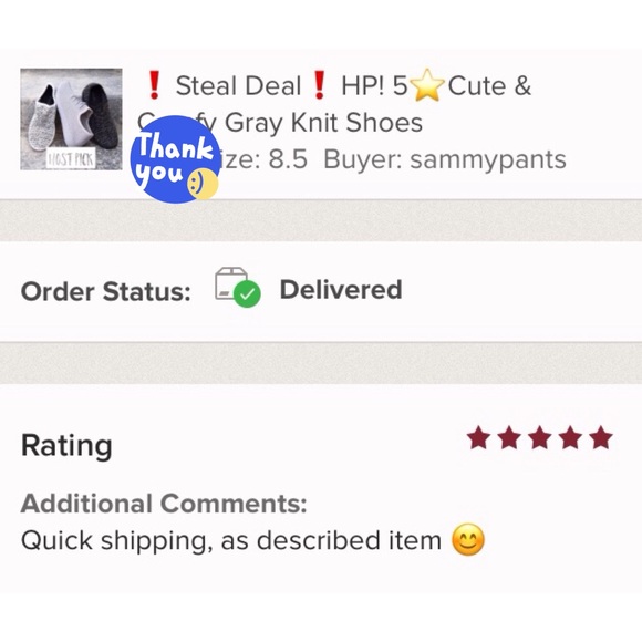 ❌SOLD OUT❌🆑 HP! 5⭐️Comfy Gray Knit Shoes - Picture 5 of 6