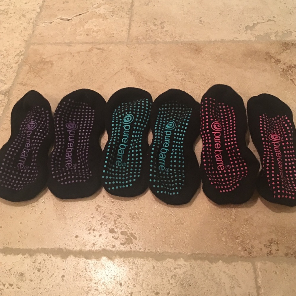 Pure Barre size Small socks