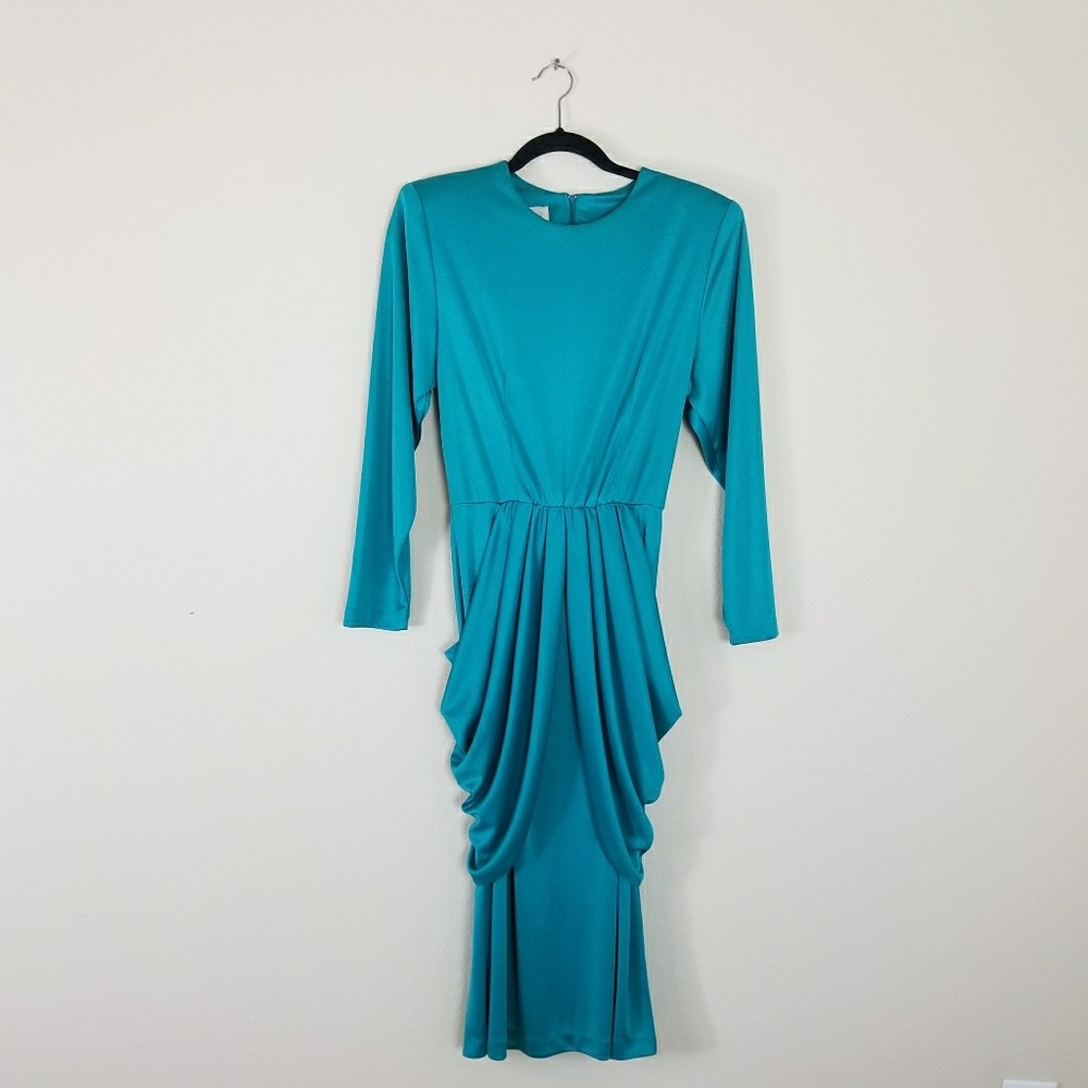 Vintage Teal Dress