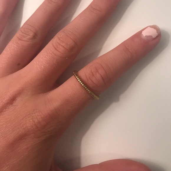 Three golden rings from Madewell - Picture 2 of 5