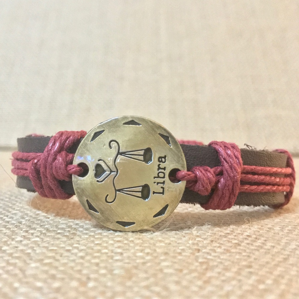 FIRM Libra Leather Adjustable Bracelet