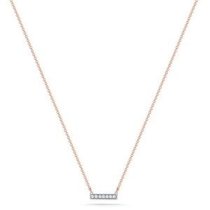 Dana Rebecca 14k Rose Bar Necklace