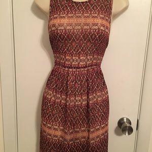 Magenta Colored Dress