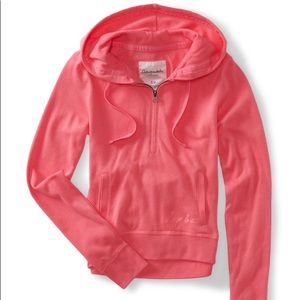 Aeropostale half zip hoodie