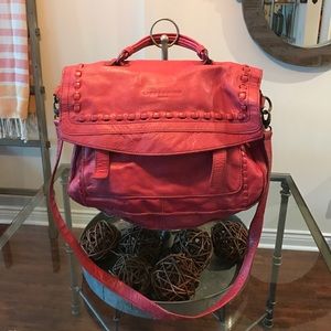 Liebeskind reddish pink crossbody bag