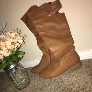 Knee High Brown Boots 🍂