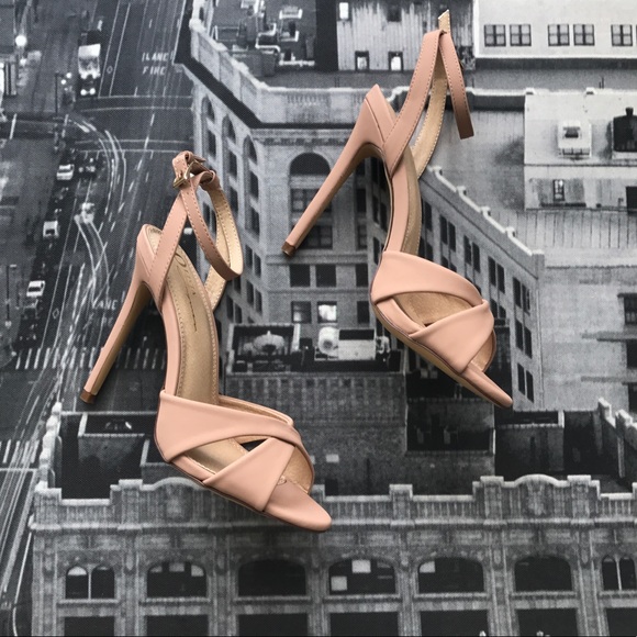 Style Link Miami Shoes - Pink Blush Ankle Strap Heels