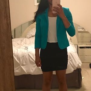 Turquoise blazer