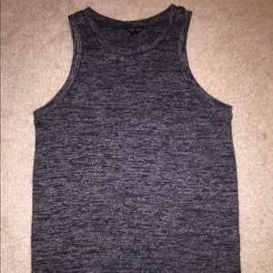 Charcoal Grey Muscle Tee