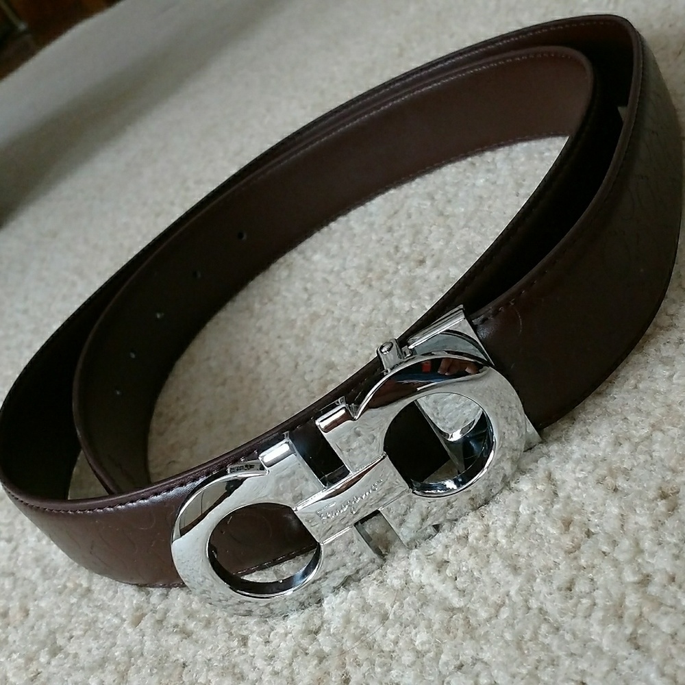 Salvatore Ferragamo Brown Leather