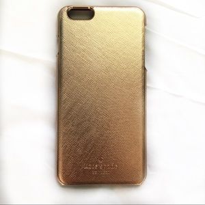 KateSpade iPhone 6/6s Plus case Saffiano Rose Gold