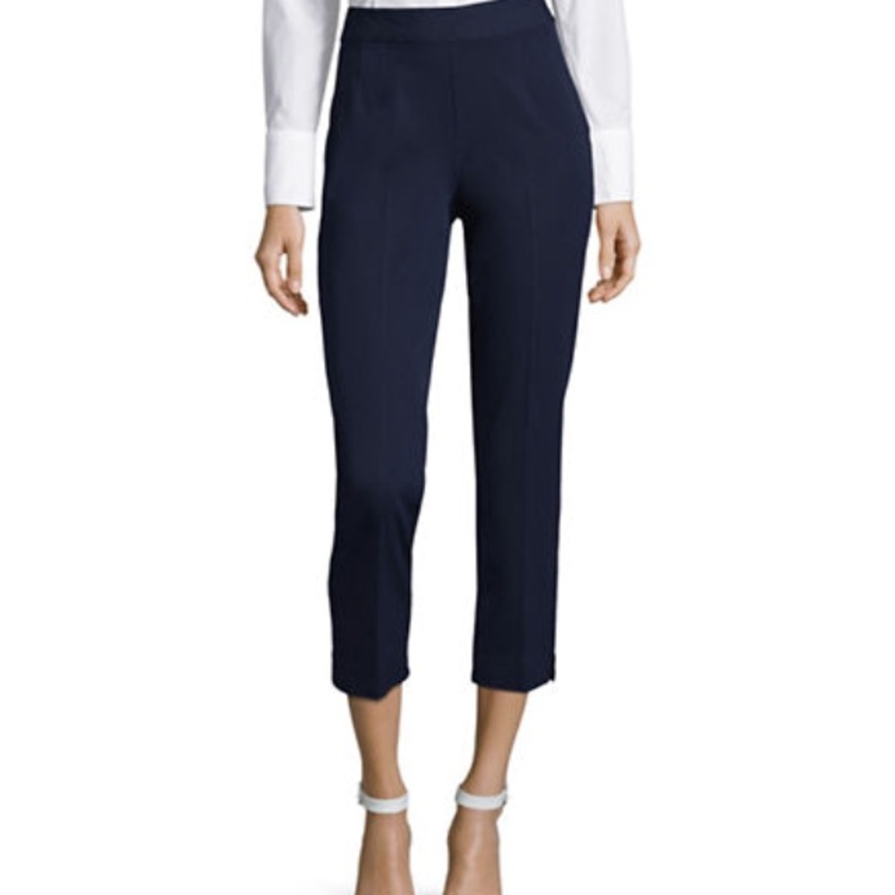 Cute Capri Style Navy Blue Pants on Sale by IMNYC!