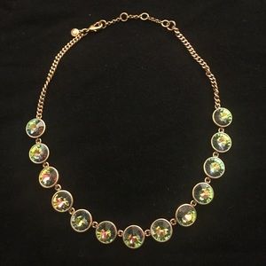 JCrew multi-colored gem necklace