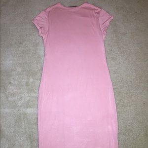 Pink Formfitting Dress