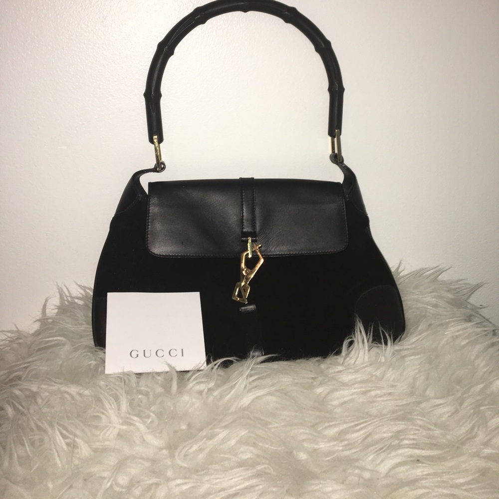 Vintage bamboo Gucci purse