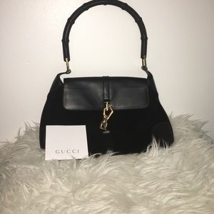 Vintage bamboo Gucci purse