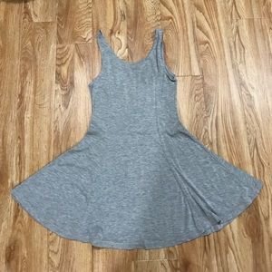 Gray A Line dress