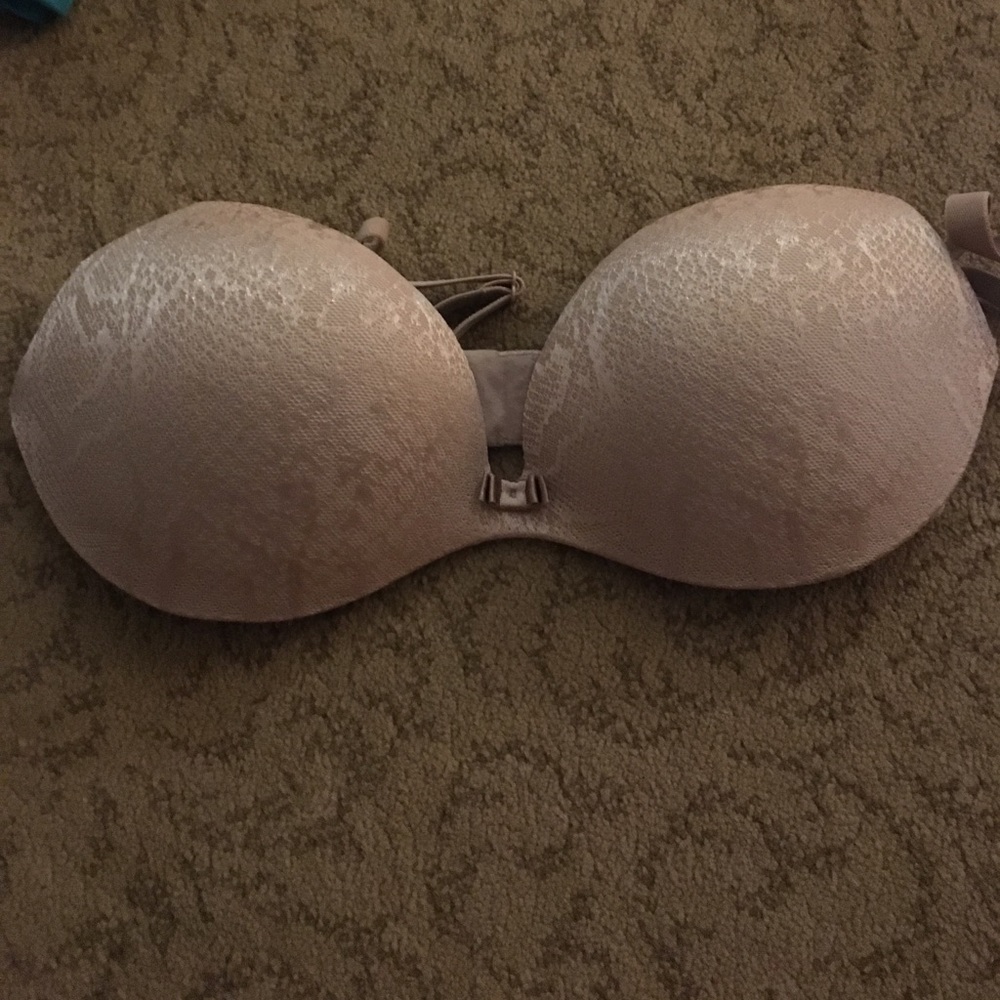Nude Snakeskin Victoria's Secret Bra