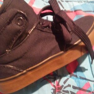 Boys brand new in box navy blue high tops