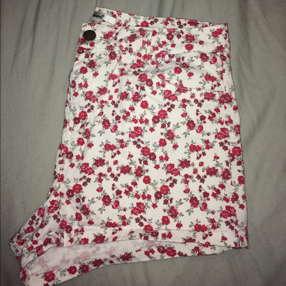 Floral Print Shorts
