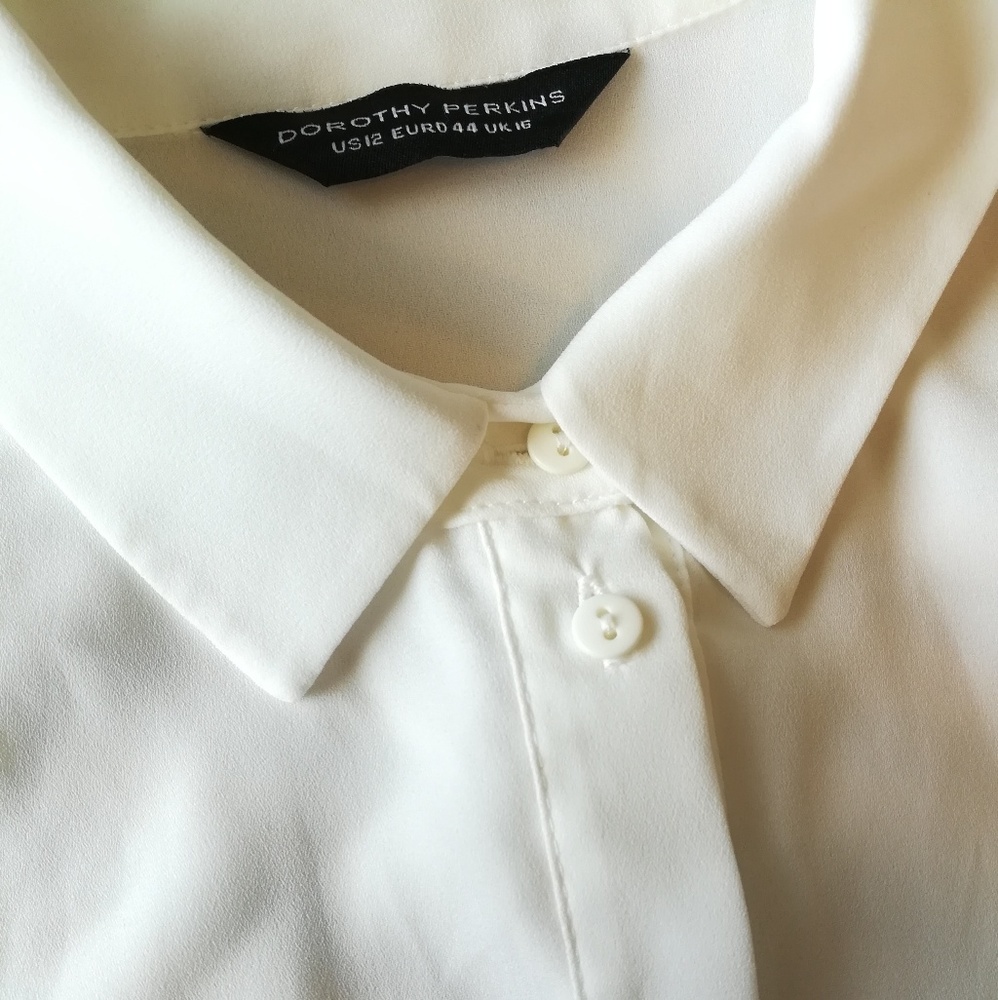 Dorothy Perkins Formal Ivory Blouse