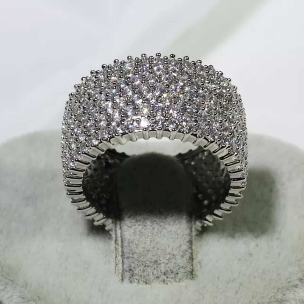 18KGF Marked, 18K White Gold Filled Ring