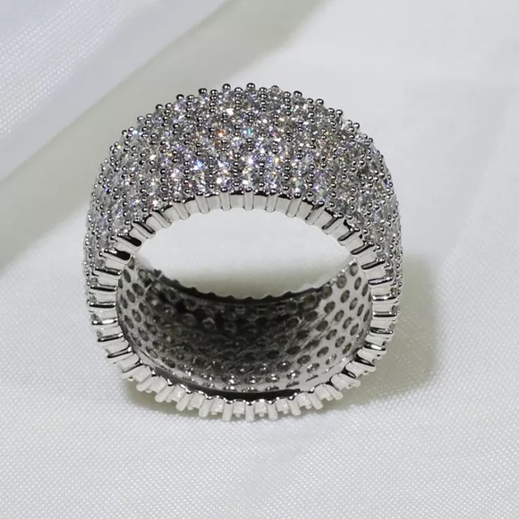 18KGF Marked, 18K White Gold Filled Ring - Picture 8 of 8