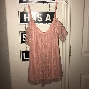 Shoulder tank top.. WORN ONCE.. PACSUN