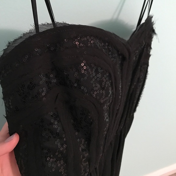 BCBG MAXAZRIA Black strapless dress - Picture 3 of 7