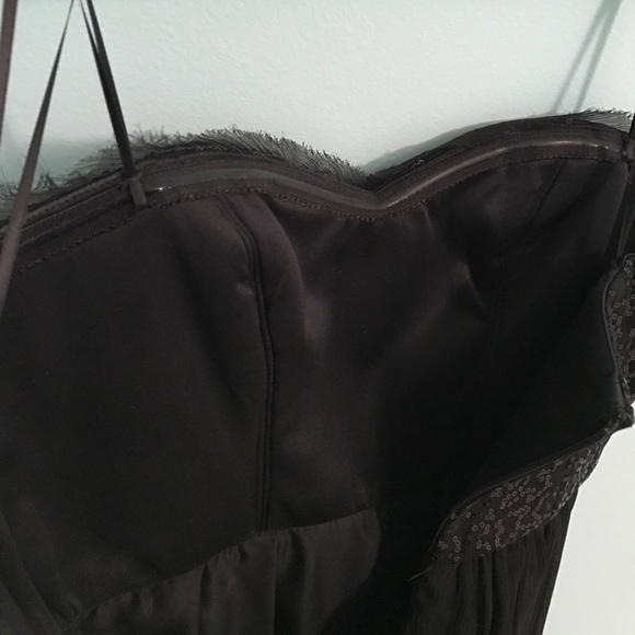 BCBG MAXAZRIA Black strapless dress - Picture 6 of 7