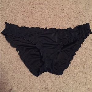 VS Black Bikini Bottoms