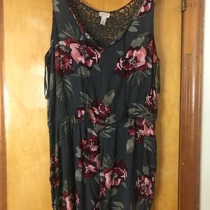 Aeropostale Floral Romper