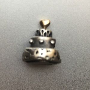 Pandora celebration cake charm