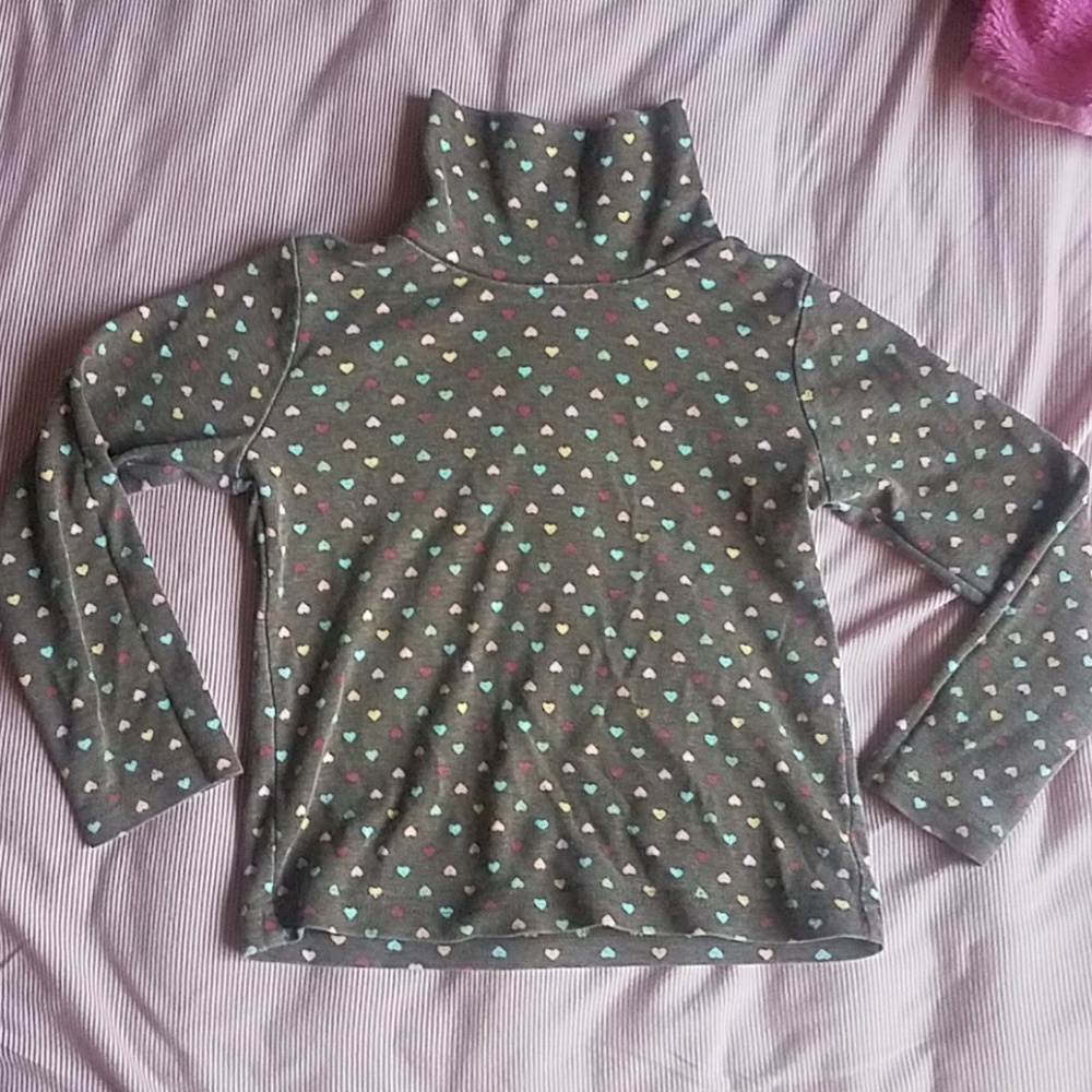 Turtle Neck with Hearts