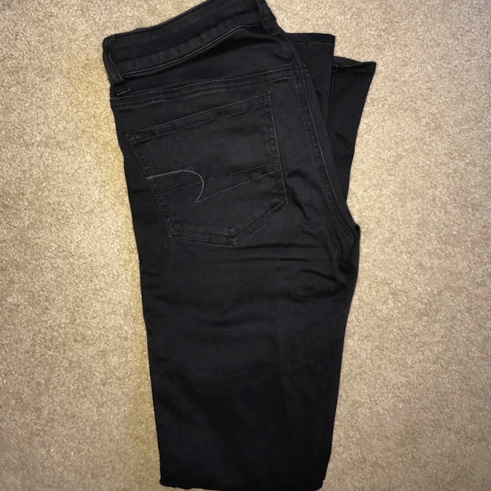 Black American Eagle Jeggings!