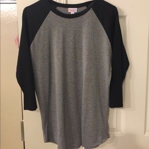 Lularoe Randy. Medium. Black and Grey.