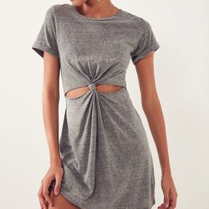 T-Shirt Dress w/ front knot