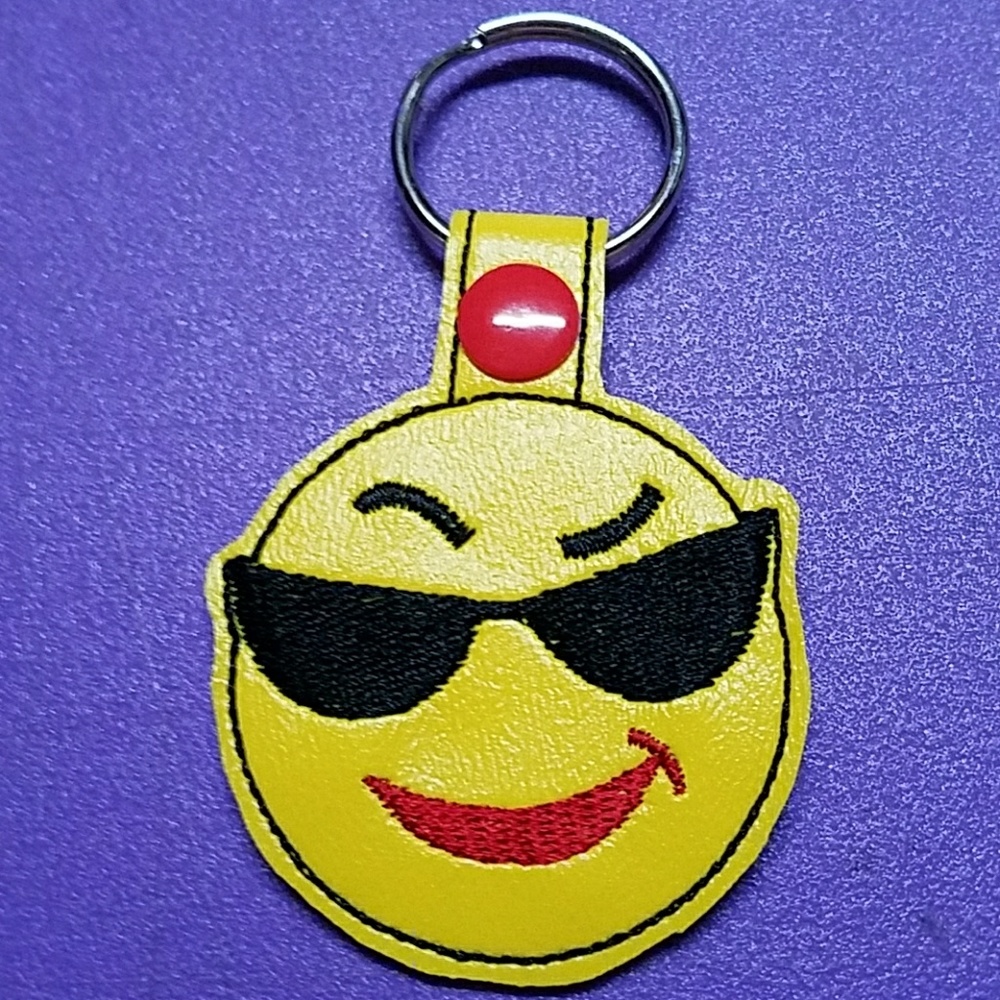Face key chain
