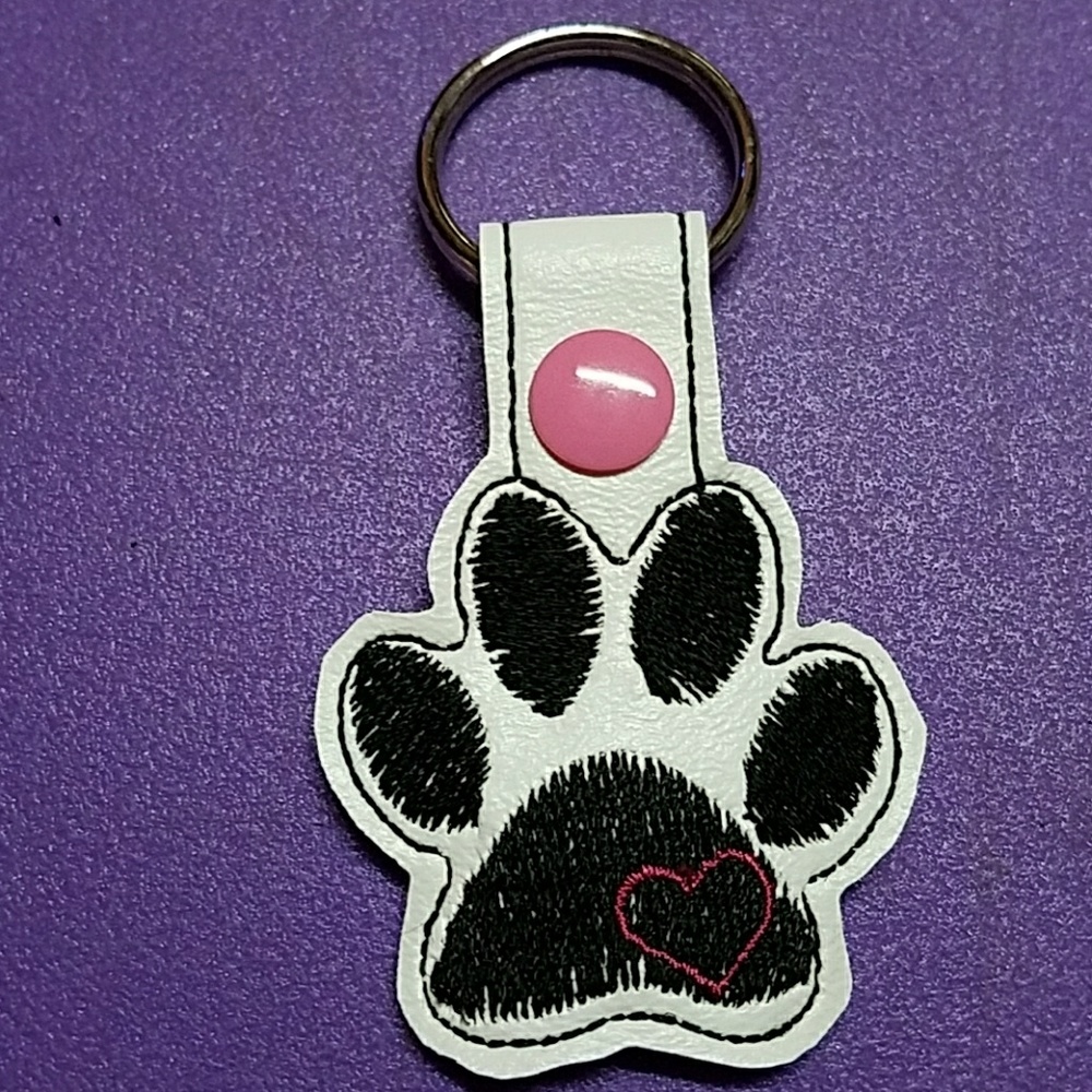 Paw key chain