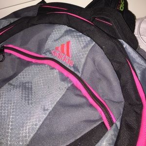 Adidas Backpack Pink and Black💓