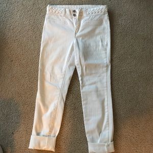 Never worn! high waist ankle legging/jean